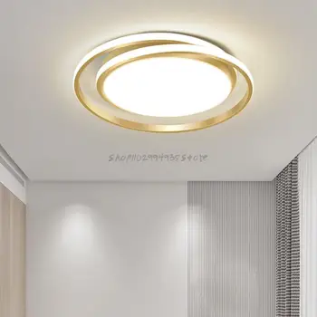 Современный светодиодный потолочный светильник с золотым покрытием для спальни, гостиной, столовой, ресторана, отеля, роскошной внутренней люстры, осветительных приборов
