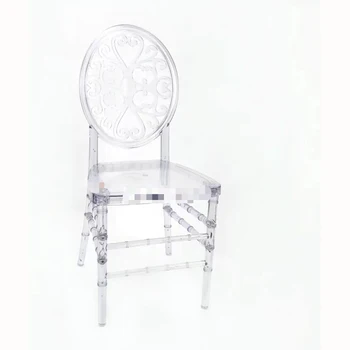 Специальное дизайнерское свадебное кресло chiavari tiffany из поликарбонатной смолы для банкета