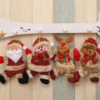Специальный Рождественский декор для дома Подвесные украшения Куклы Украшения для Рождественской елки Новогодние подвесные украшения для детских игрушек