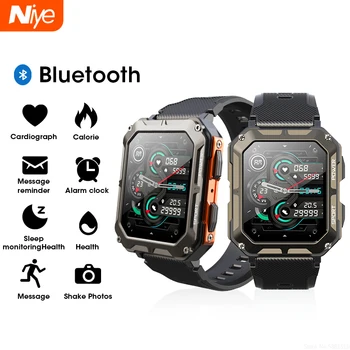 Спортивные смарт-часы Фитнес-часы Монитор здоровья Водонепроницаемые смарт-часы Bluetooth Call Часы для мужчин и женщин IOS Xiaomi Huawei 2023