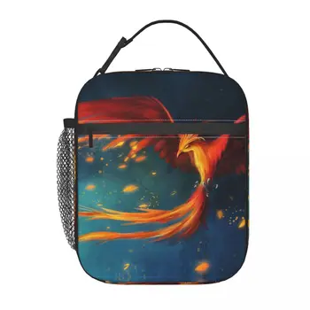 Студенческая школьная сумка для ланча Phoenix, Оксфордская сумка для ланча для офиса, путешествий, кемпинга, термоохладитель, ланч-бокс