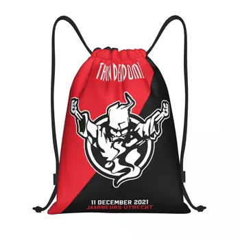 Сумки-рюкзаки Thunderdome Hardcore на шнурке, легкие сумки для фестиваля электронной музыки, спортзала, спортивных рюкзаков для покупок