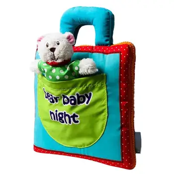 Удобная мягкая ткань, книги для маленьких мальчиков и девочек, детские развивающие игрушки для колясок, прорезыватель для новорожденных, игрушки для раннего развития