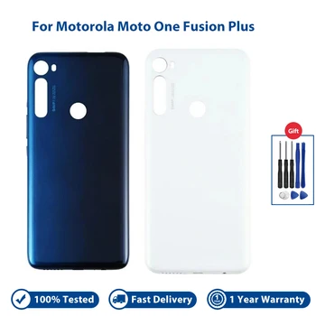 Ультратонкая Сменная Крышка Для Телефона Motorola Moto One Fusion Plus, Крышка Батарейного Отсека, Задняя Крышка Корпуса Для Motorola PAKF0002IN