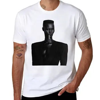 Футболка Грейс Джонс, графические футболки, новое издание, футболки оверсайз, мужские футболки