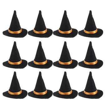 Шляпа Ведьмы, Шляпа Ведьмы, Сувениры для вечеринки на Хэллоуин, Декоративный Реквизит, принадлежности, украшения, украшения для бутылок, Шляпы-топперы, Мексиканские