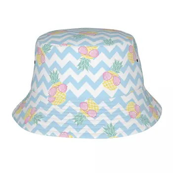 Шляпа с ананасом, модная солнцезащитная кепка, уличная рыбацкая шляпа для женщин и мужчин, подростковые пляжные кепки, рыболовная кепка