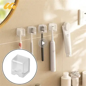 Электрическая подставка для зубных щеток, неперфорированная, настенная, с сильным всасыванием, Подвесной бытовой пылезащитный подстаканник с крышкой