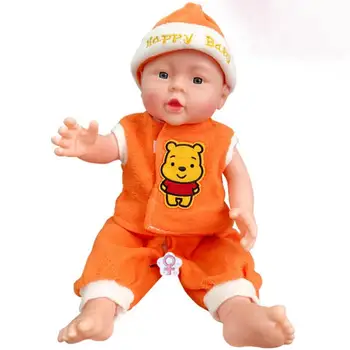 Эмаль для всего тела 52-сантиметровой куклы Реборн Деформируется, с функциями звука и стирки - подарок, сопровождающий рост детей.