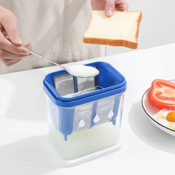 Японский Многоразовый Сепаратор Коробка для молока Домашнее сито для увлажнения продуктов Кухонные Инструменты Быстрое сито для йогурта Сыворотки Ситечко